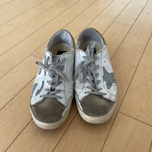 Limited edition Swarovski crystal Golden Goose sneakers in size 37 - Picture 3 of 11